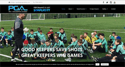 Desktop Screenshot of pro-1goalkeepingacademy.com